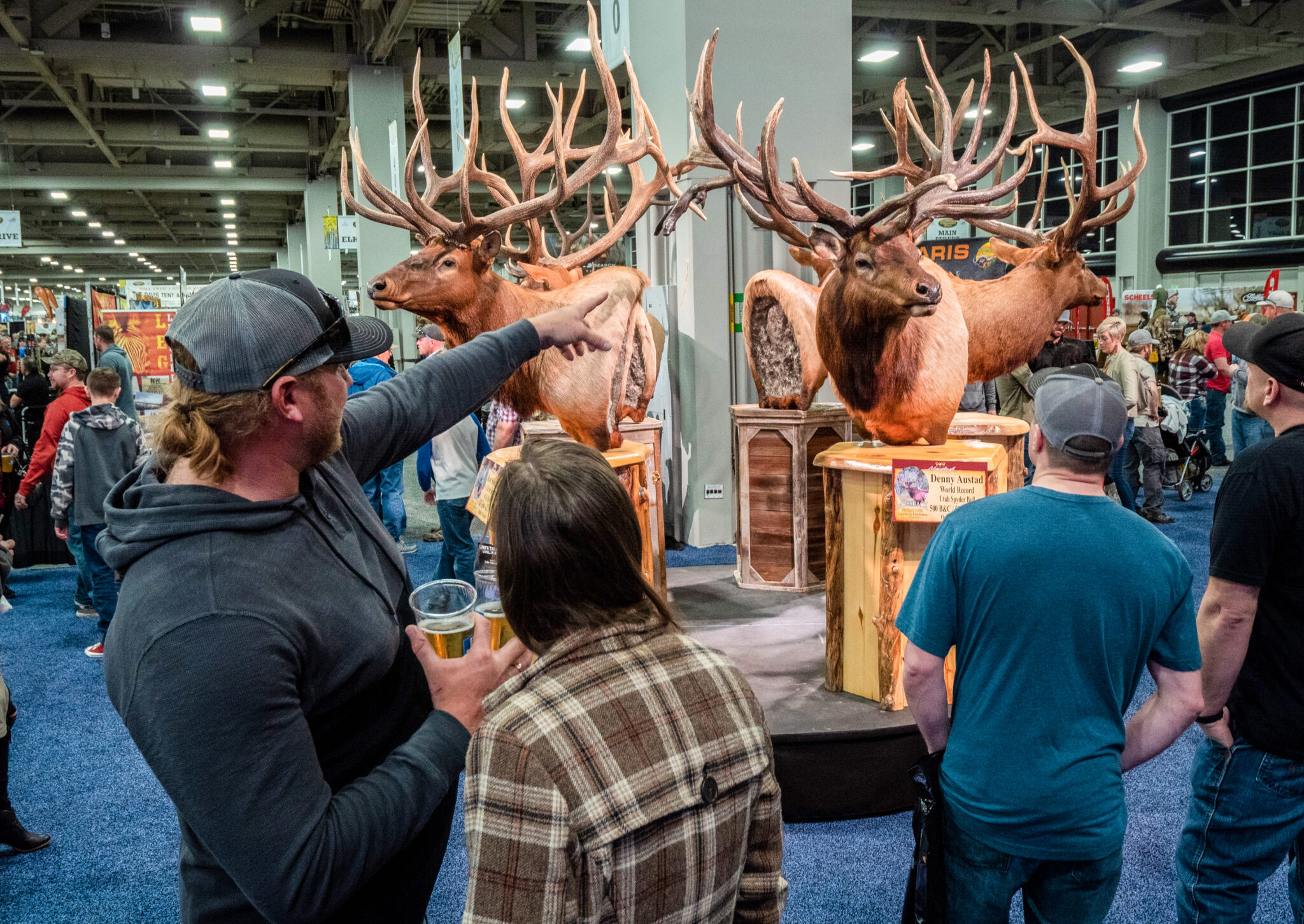 Outdoor brand marketing at hunting expos